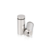 7/8'' Diameter X 1-3/4'' Barrel Length, (304) Stainless Steel Polished Finish. Easy Fasten Standoff (For Inside / Outside use) Tamper Proof Standoff [Required Material Hole Size: 7/16'']