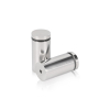 1'' Diameter X 1-3/4'' Barrel Length, (304) Stainless Steel Polished Finish. Easy Fasten Standoff (For Inside / Outside use) Tamper Proof Standoff [Required Material Hole Size: 7/16'']