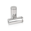 1 1/4'' Diameter X 2-1/2'' Barrel Length, (304) Stainless Steel Polished Finish. Easy Fasten Standoff (For Inside / Outside use) Tamper Proof Standoff [Required Material Hole Size: 7/16'']