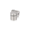 3/4'' Diameter X 1/2'' Barrel Length, (304) Stainless Steel Brushed Finish. Easy Fasten Standoff (For Inside / Outside use) Tamper Proof Standoff [Required Material Hole Size: 7/16'']
