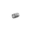 1/2'' Diameter X 1/2'' Barrel Length Stainless Steel Sandoffs Flat Head Satin Brushed Finish Grade 304 (for Inside & Outside Use) [Required Material Hole Size: 3/8'']