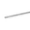 1/4'' Aluminum Clear Anodized Rod, Length: 36'' (Inside use only)