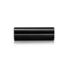 1/4-20 Threaded Barrels Diameter: 1'', Length: 3'', Black Anodized [Required Material Hole Size: 17/64'' ]