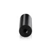 5/16-18 Threaded Barrels Diameter: 1'', Length: 4'', Black Anodized [Required Material Hole Size: 3/8'' ]