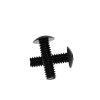 Black Anodized Aluminum Bolt 1/4-20 Thread, length 7/8'', 5/32''' Hex Broach