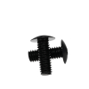 Black Anodized Aluminum Bolt 5/16-18 Thread, Length 7/8'', 5/32''' Hex Broach