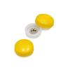Snap-Cap For Screw #10 & #12 - Yellow Gloss (Washers sold separately)
