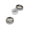 Snap-Cap For Screw #6 & #8 - Electroplated Polished Chrome (Washers sold separately)