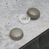 Snap-Cap For Screw #6 & #8 - Silver Grey Gloss (Washers sold separately)