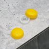 Snap-Cap For Screw #6 & #8 - Yellow Gloss (Washers sold separately)