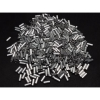 Aluminum Spacer 1/8'' OD x .0905'' ID x 5/16'' Long, Plain Aluminum Finish