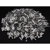 Aluminum Spacer 1/8'' OD x .0905'' ID x 3/8'' Long, Plain Aluminum Finish