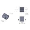 Aluminum Spacer 3/16'' OD x .155'' ID x .170'' Long
