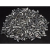 Aluminum Spacer 3/16'' OD x .0905'' ID x 1/4'' Long, Plain Aluminum Finish