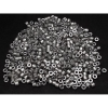 Aluminum Spacer 3/16'' OD x .0905'' ID x 9/64'' Long, Plain Aluminum Finish