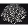 Aluminum Spacer 3/16'' OD x .115'' ID x 15/64'' Long, Plain Aluminum Finish