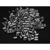 Aluminum Spacer 3/16'' OD x .115'' ID x 1/4'' Long, Plain Aluminum Finish