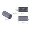 Aluminum Standoff 3/16'' OD x 6-32 Thread x 11/32'' Long, Plain Aluminum Finish