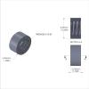Aluminum Standoff 1/4'' OD x 10-24 Thread x 1/8'' Long