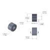 Aluminum Spacer 1/4'' OD x .115'' ID x 5/32'' Long
