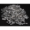 Aluminum Spacer 1/4'' OD x .115'' ID x 11/64'' Long, Plain Aluminum Finish