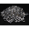 Aluminum Spacer 1/4'' OD x .115'' ID x 5/16'' Long, Plain Aluminum Finish