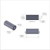 Aluminum Spacer 1/4'' OD x .115'' ID x 5/8'' Long, Black Anodized Finish