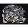 Aluminum Spacer 1/4'' OD x .115'' ID x 3/4'' Long, Plain Aluminum Finish