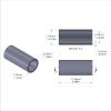 Aluminum Spacer 5/16'' OD x .250'' ID x 11/16'' Long