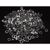 Aluminum Spacer 5/16'' OD x .192'' ID x 11/64'' Long, Plain Aluminum Finish