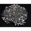 Aluminum Spacer 5/16'' OD x .192'' ID x 1/4'' Long, Plain Aluminum Finish