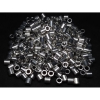 Aluminum Spacer 5/16'' OD x .192'' ID x 19/64'' Long, Plain Aluminum Finish