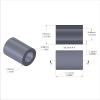 Aluminum Spacer 5/16'' OD x .192'' ID x 7/16'' Long, Plain Aluminum Finish