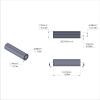 Aluminum Spacer 5/16'' OD x .192'' ID x 1-1/4'' Long