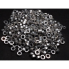 Aluminum Spacer 5/16'' OD x .192'' ID x 9/64'' Long, Plain Aluminum Finish