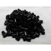 Aluminum Spacer 5/16'' OD x .257'' ID x 3/8'' Long, Black Anodized Finish