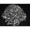 Aluminum Spacer 5/16'' OD x .172'' ID x 11/64'' Long, Plain Aluminum Finish