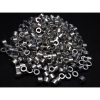 Aluminum Spacer 5/16'' OD x .172'' ID x 7/32'' Long, Plain Aluminum Finish
