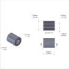 Aluminum Spacer 5/16'' OD x .172'' ID x 3/8'' Long