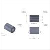 Aluminum Spacer 5/16'' OD x .172'' ID x 7/16'' Long, Plain Aluminum Finish