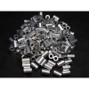 Aluminum Spacer 5/16'' OD x .172'' ID x 15/32'' Long, Plain Aluminum Finish