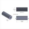 Aluminum Standoff 5/16'' OD x 8-32 Thread x 7/8'' Long, Plain Aluminum Finish