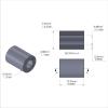 Aluminum Spacer 3/8'' OD x .192'' ID x 1/2'' Long