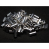 Aluminum Spacer 3/8'' OD x .192'' ID x 7/8'' Long, Plain Aluminum Finish