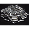 Aluminum Spacer 3/8'' OD x .192'' ID x 1.000'' Long, Plain Aluminum Finish