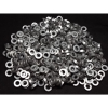 Aluminum Spacer 3/8'' OD x .192'' ID x 1/8'' Long, Plain Aluminum Finish
