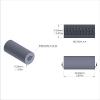 Aluminum Standoff 3/8'' OD x 10-24 Thread x 7/8'' Long