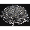 Aluminum Spacer 3/8'' OD x .219'' ID x 3/16'' Long, Plain Aluminum Finish
