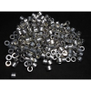 Aluminum Spacer 3/8'' OD x .219'' ID x 17/64'' Long, Plain Aluminum Finish
