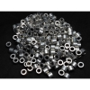 Aluminum Spacer 3/8'' OD x .219'' ID x 9/32'' Long, Plain Aluminum Finish